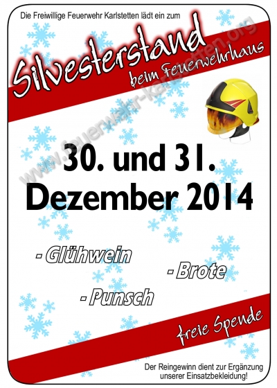 Silvesterstand der FF Karlstetten