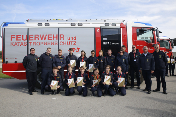 Leistungsabzeichen in Gold der Feuerwehrjugend