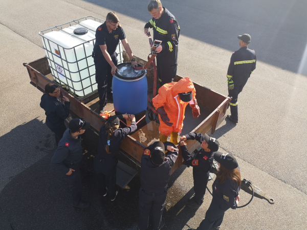 Feuerwehrjugend zu Besuch bei FF Obergrafendorf