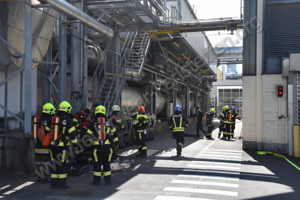 Feuerwehrabschnitt beübt Großschadensereignis