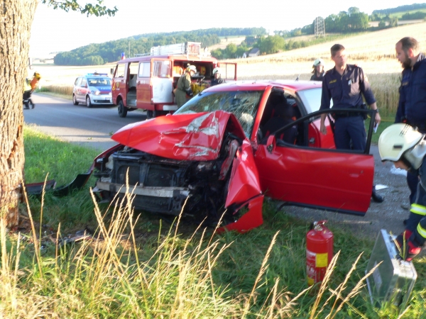 Verkehrsunfall Richtung Untermamau