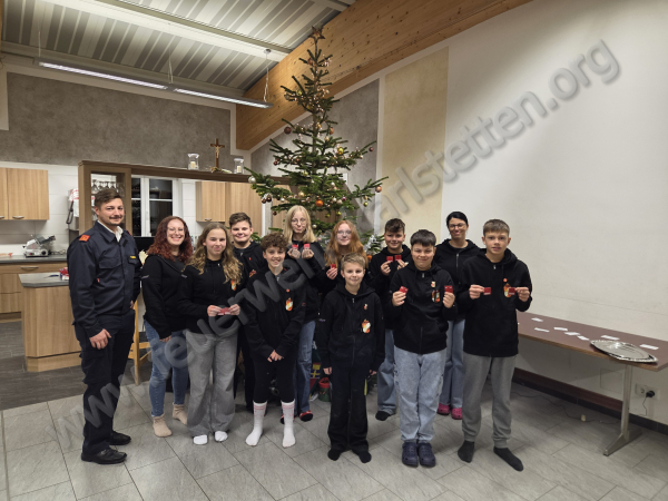 Weihnachtsfeier Jugendfeuerwehr