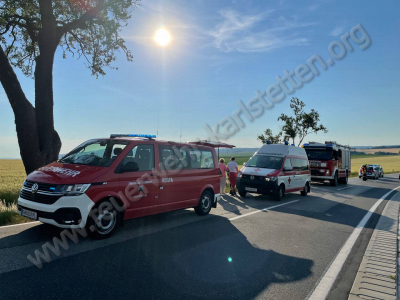 Verkehrsunfall zw. Obermamau und St.Pölten