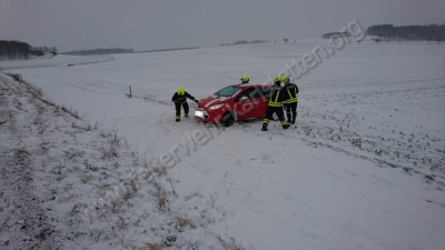 Fahrzeugbergung nach Wintereinfall