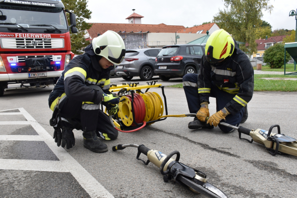 Vorbereitungen Ausbildungsprüfung Technischer Einsatz laufen