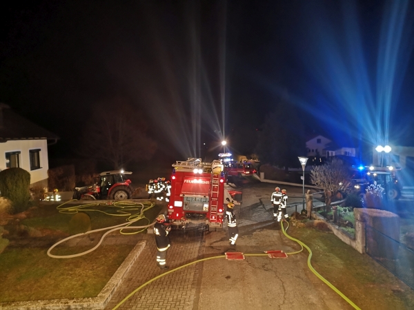 Kellerbrand in Karlstetten