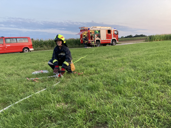 Waldbrand Übung