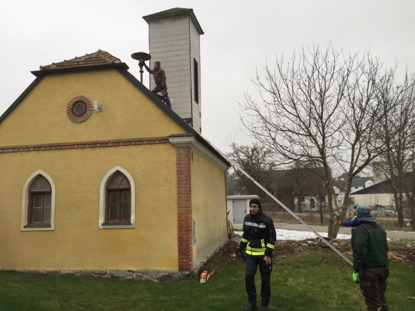 Neue Sirene in Obermamau