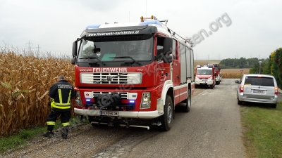 Vermuteter Wohnhausbrand in Flinsbach