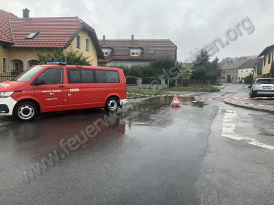 Feuerwehr im Dauereinsatz aufgrund Starkregen