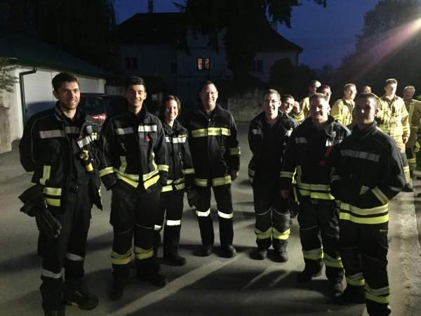 Unterabschnittsübung in Hausenbach